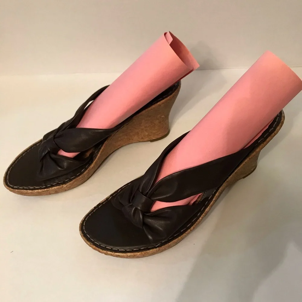 Bjorndal brown wedges size 11 - Picture 4 of 8